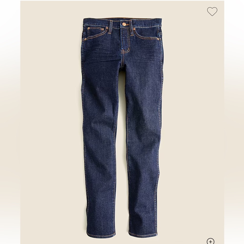 JCrew Vintage Straight Denim Jeans Dark wash